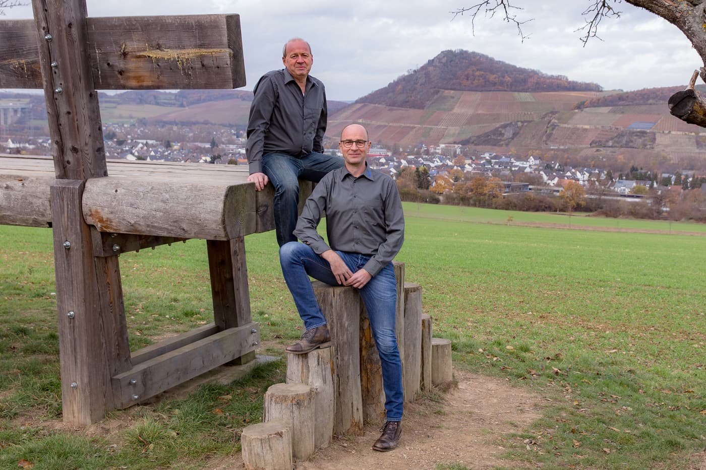 Die Geschäftsführung der Intec GmbH: Achim Heimermann und Dipl.-Ing. Erik Heimermann