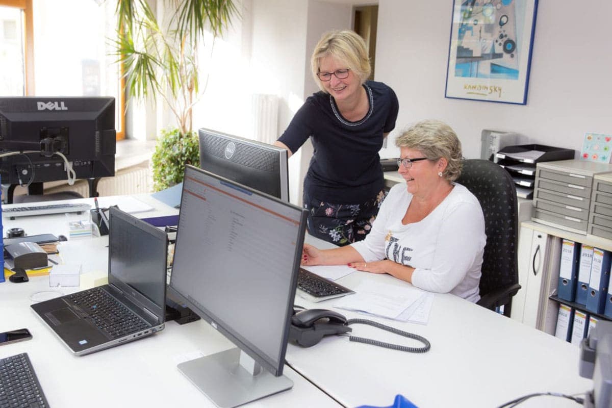 Team Backoffice der Intec GmbH